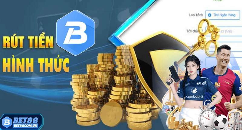 Rút Tiền Bet88 6 Các hình thức rút tiền tại nhà cái Bet88 cần nắm