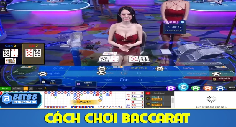 Baccarat Bet88 – Khám Phá Game Bài Được Chơi Nhiều Nhất 2025 6 Cách chơi Baccarat dành cho người mới