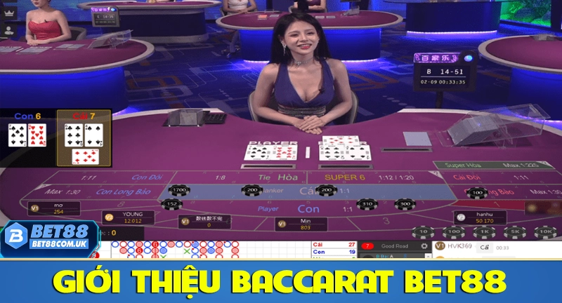 Baccarat Bet88 – Khám Phá Game Bài Được Chơi Nhiều Nhất 2025 5 Giới thiệu sơ lược về game bài Baccarat tại Bet88