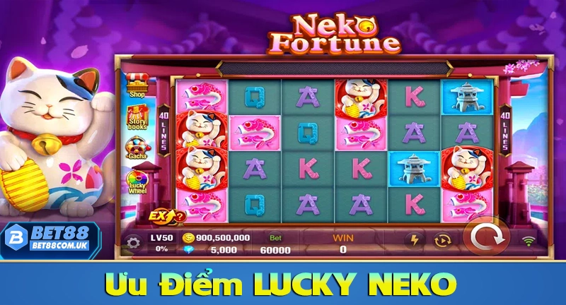 Game Slot Lucky Neko – Chơi Nổ Hũ Mèo Thần Tài May Mắn 6 Ưu điểm khi chơi Slot Lucky Neko